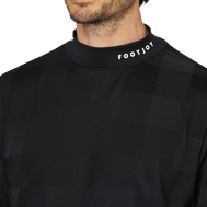 Short Sleeve Jacquard Mock Shirts